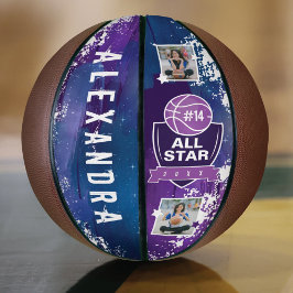 銀河系オールスタープレーヤーチーム番号と名前をカスタムする バスケットボール