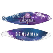 銀河系オールスタープレーヤーチーム番号と名前をカスタムする バスケットボール (パネル)