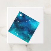 銀河系カラフルアートギフトラベル フェイバータグ (インサイチュ)