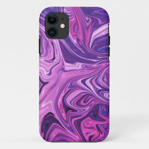 銀河系カラフル絵画抽象芸術 最高の抽象芸術 iPhone 11 ケース