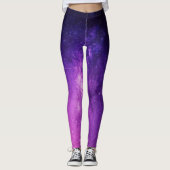 銀河系カラー宇宙と宇宙レギンス レギンス (正面)