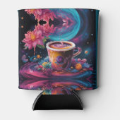 銀河系ガーデンコーヒーアート 缶クーラー (正面)