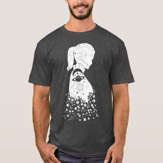 銀河系ガールマザーシスター星占いウィッチーゴシック Tシャツ