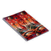 「銀河系キリン夢のノート」 ノートブック (右側)