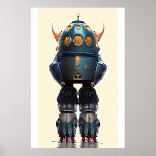 銀河系キングロボットB-21ウォボット ポスター