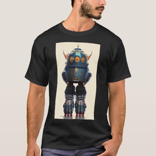 銀河系キングロボットB-21ウォボット Tシャツ (正面)