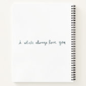 銀河系クジラ手帳 ノートブック (裏面)