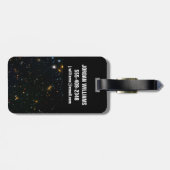 銀河系クラスタベル370並列フィールド。 ラゲッジタグ (裏面横)