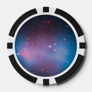 銀河系クラスター「エル・ゴルド」質量地図とX線撮影 ポーカーチップ