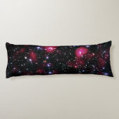 銀河系クラスタAbell 901/902ハッブル宇宙写真 ボディピロー (裏面)