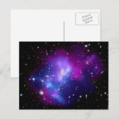 銀河系クラスタMACS J0717宇宙 ポストカード (正面/裏面)