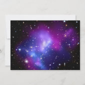 銀河系クラスタMACS J0717 (ハッブル望遠鏡) 招待状 (裏面)