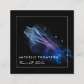 銀河系グリッター名刺 スクエア名刺 (正面)