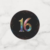 銀河系グロースウィート16テーブル紙吹雪 コンフェッティ (スモール正面)