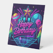 銀河系グロー 台座サイン (正面)