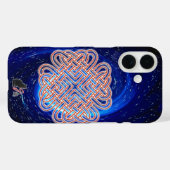 銀河系ケルト系ラブノット Case-Mate iPhoneケース (裏面 (横))