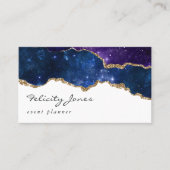 銀河系ゲートストーンQRコード名刺 名刺 (正面)