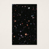銀河系コスモ悔やみや弔慰葬儀祈りの言葉カード (正面)
