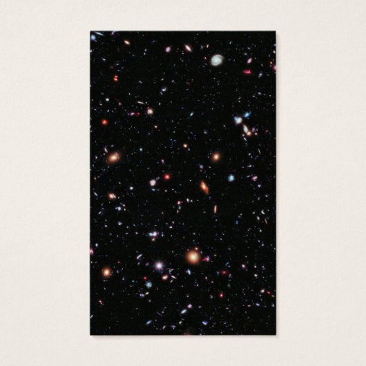 銀河系コスモ悔やみや弔慰葬儀祈りの言葉カード (正面)