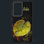 銀河系サムスンS21 ケースデジタルウォーターリリポッド SAMSUNG GALAXY S21 ケース<br><div class="desc">Samsung Galaxy S21 水のユリのポッドケースは、黒い背景を持つ、デジタル強化された水のユリのポッド、小さな成長の周りのポッド。デザイン名は変更可能。</div>