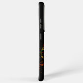 銀河系サムスンS21+ケースデジタルウォーターリリポッド SAMSUNG GALAXYケース (右側面)