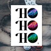 銀河系シンプルホホはっきりしたホクリスマスクリスマス シーズンポストカード