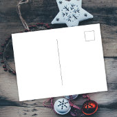 銀河系シンプルホホはっきりしたホクリスマスクリスマス シーズンポストカード