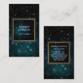 銀河系スターズゴールデンブルー宇宙コズミックビップ 名刺 (正面/裏面)