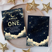 銀河系スターズシテリアベビーファースト誕生日 招待状