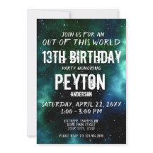 銀河系スターズバースデーパーティーグリーンブルー