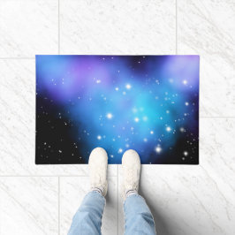 銀河系スターライト宇宙雲 ドアマット