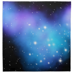銀河系スターライト宇宙雲 ナプキンクロス