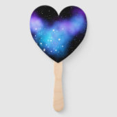 銀河系スターライト宇宙雲 ハンドファン (裏面)