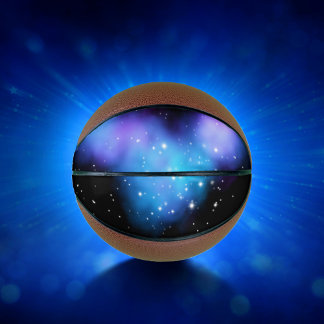 銀河系スターライト宇宙雲 バスケットボール