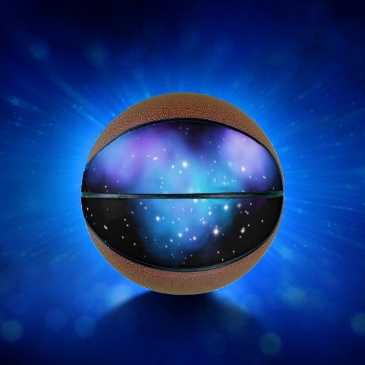 銀河系スターライト宇宙雲 バスケットボール
