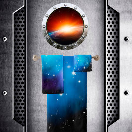 銀河系スターライト宇宙雲 バスタオルセット