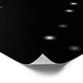 銀河系スターライト宇宙雲 ポスター (角)