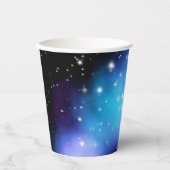 銀河系スターライト宇宙雲 紙コップ (正面)
