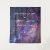 銀河系スターリーナイトユニバース宇宙結婚 タペストリー (正面)