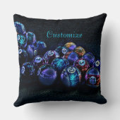 銀河系スパークルビリヤード装飾用クッション クッション (裏面)