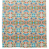 「銀河系スプラッシュ」シャワーカーテン シャワーカーテン (正面)