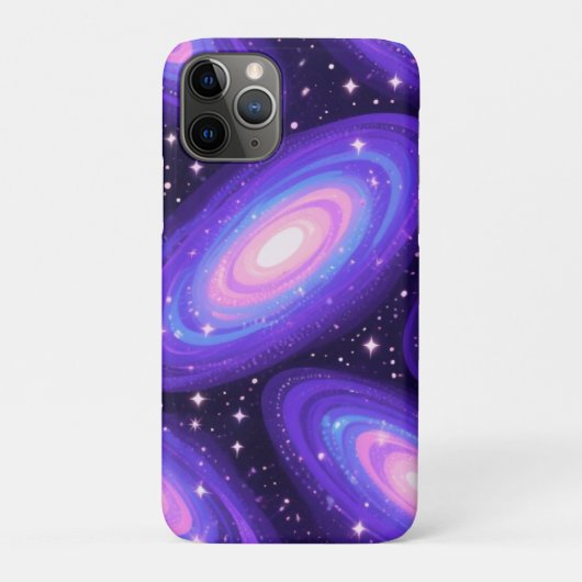 銀河系スワーズパターンドリーミー宇宙星雲デザイン Case-Mate iPhoneケース (裏)