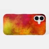 銀河系ス絵を描プレイ効果iPhone 16ケース iPhone 16ケース (裏面横)
