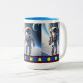 銀河系セレニティ：コーヒーマグ ツートーンマグカップ (正面右)