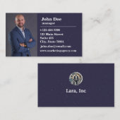 銀河系デザイン販売員の名刺 名刺 (正面/裏面)