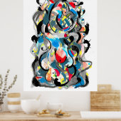 銀河系ド絵を描リーム ポスター (キッチン)