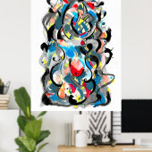 銀河系ド絵を描リーム ポスター (ホームオフィス)