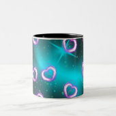 銀河系ハート ツートーンマグカップ (中央)