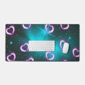 銀河系ハート デスクマット (キーボード&マウス)