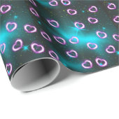 銀河系ハート ラッピングペーパー (ロールコーナー)